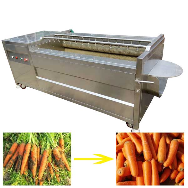 Carrot Washing Peeling Machine
