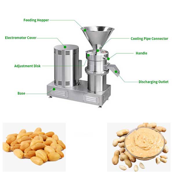 Small Peanut Butter Grinding Machine