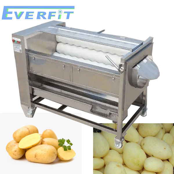 potato peeling machine work