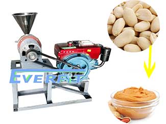 Diesel Powered Peanut Butter Machine Factory Price For Sale