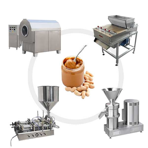 Semi-Automatic Peanut Butter Production Line