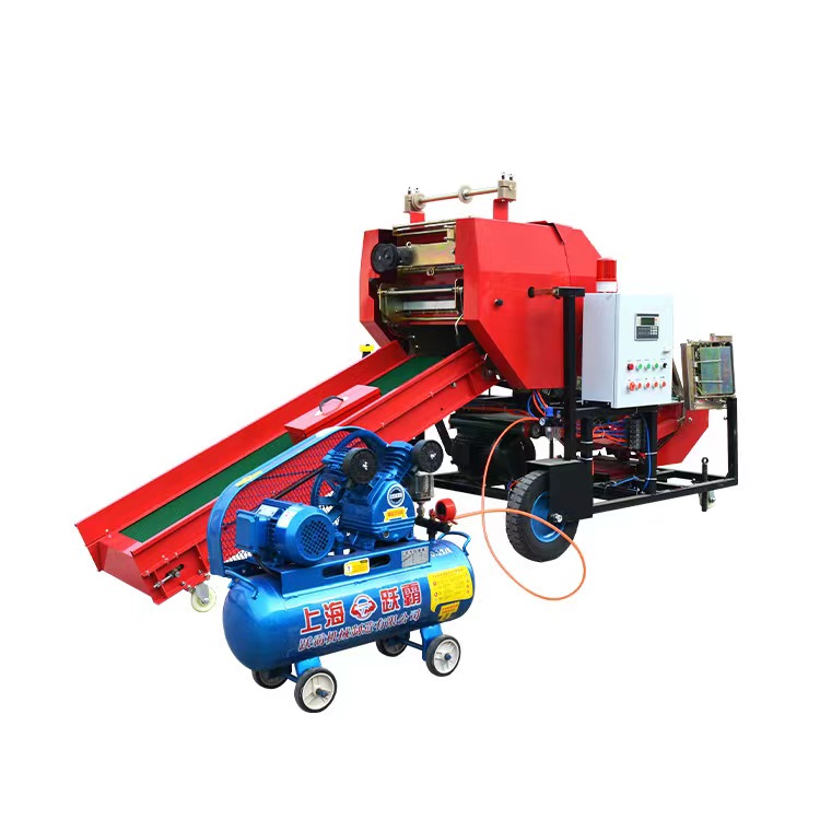 Round Silage Baling  Wrapping  Machine